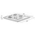 Smeg CIR66XS3 60cm Gas Cooktop image NaN