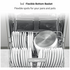 Hisense 60cm Freestanding Stainless Steel Dishwasher HSCM15FS image NaN