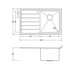 Oliveri AP1422 Apollo Single Bowl Left Hand Drainer Sink image NaN
