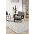Rug Culture Chrome Medium Silver & Off White Rug 230X160CM - CRO-SAV-SIL-230X160 image NaN