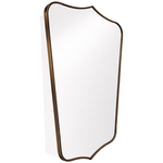 Turner Hastings Mayer 80x50 Shield Bathroom Mirror Shaving Cabinet English Bronze MA408SC-EB hero image