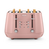 DeLonghi Eclettica Four Slice Toaster Pink CTY4003PK image NaN