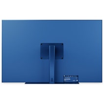 Hubbl Glass 65 Inch QLED 4K Smart TV with Stand Ocean Blue TVPFX065OCBBUN hero image