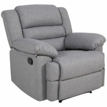SILC Global Star Fixed Three seater with Two Single Recliners Pepper Grey 21001100 hero image