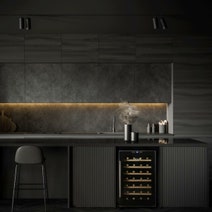 LeCavist 28 Bottle Single Zone Wine Fridge LCCV28B hero image