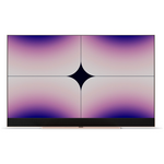 Hubbl Glass 65 Inch QLED 4K Smart TV with Stand Dusky Pink TVPFX065DUPBUN hero image