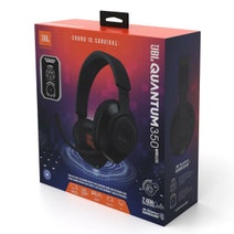 JBL Quantum 350 Wireless Over Ear Gaming Headset JBLQ350WLBLK hero image