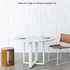 Reddie Suzy Round Dining Table Carrara Marble image NaN