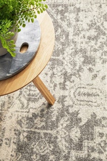 Rug Culture Evoke Medium White Silver Rug 230X160CM - EVO253WSIL230X160 hero image