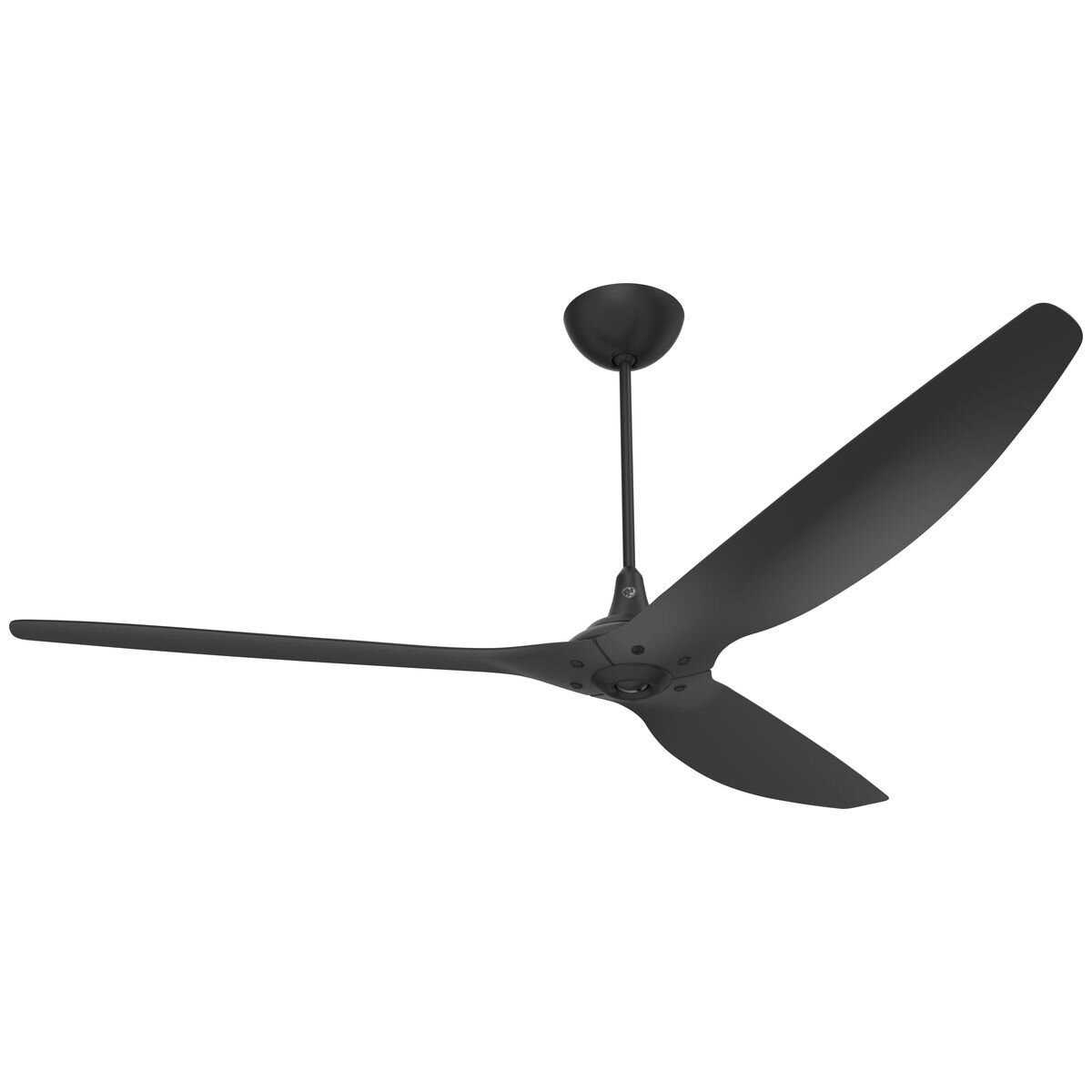 Big Ass Fans 2.1m Haiku Indoor in Black with Universal Mount and Light B3213-X4-AB-06-1 hero image