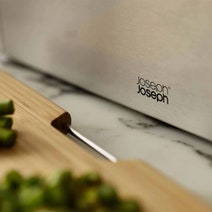 Joseph Joseph Folio Steel Bamboo 3-piece Chopping Board Set with Stainless-steel Storage Case 60229 hero image
