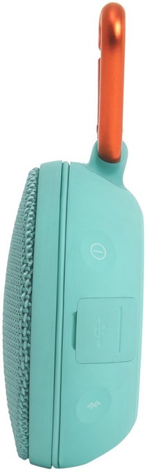 JBL JBLCLIP2TEAL Clip 2 Teal Wireless Portable Speaker hero image