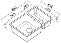 Abey LG180T Lago 1 and 1/3 Bowl Sink Pack hero image