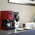 Gaggia Classic E24 Red Coffee Machine & Coffee Grinder Package DMGNCEVOREDBUN image NaN