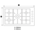 Fisher & Paykel CG905DWNGACX2 Gas Cooktop image NaN