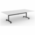 OLG Agile Flip Table 2400x1200 White Worktop with Black Frame OG_AGFLIP2412B_W image NaN
