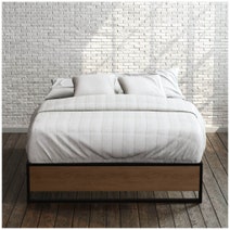 Zinus Queen 35cm Ironline Bed Base Wood and Metal AU-IRPF-14Q hero image