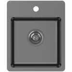 Abey Bar Sink with Tap Landing Black Pearl BS2B hero image