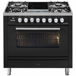 ILVE Professional Plus Series 90cm Dual Fuel Induction Freestanding Oven with Milano Knobs P09IDWE3MG hero image