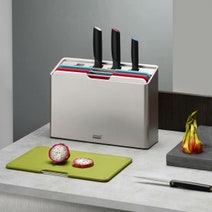 Joseph Joseph Folio Plus 8 Piece Knife and Chopping Board Set Multicolour 60198 hero image