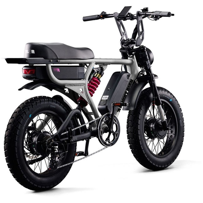 Flight Risk FR777 E-Bike Silver ATV08XSDUALSL | Appliances Online