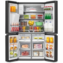 Hisense 585L PureFlat French Door Frost Free Refrigerator HRCD585BW hero image