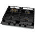 Omega 60cm Natural Gas Cooktop with Wok Burner Ceramic Glass Black  OCGG604WB image NaN