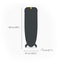 Joseph Joseph Glide Max Plus Large easy-store Ironing Board with Extra-large Retractable Steam Iron Rest - Blue Dots 50030 hero image