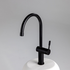 Titan Gooseneck Kitchen Mixer Tap Model 2 Black Steel TTBS2 image NaN