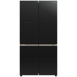 Hitachi 569L French Door Refrigerator Black Glass Finish RWB640VT0-1GBK hero image