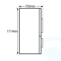 Westinghouse WBE4300SBR 430L Fridge hero image