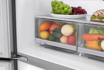 LG 506L French Door Frost Free Fridge with Ice & Water Dispenser GF-L570PL hero image