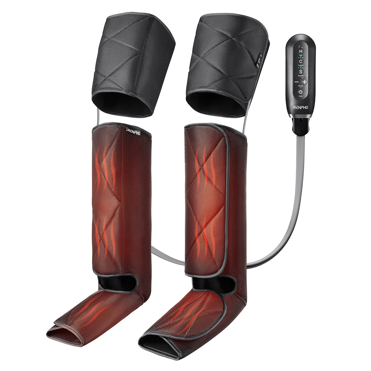 RENPHO Air Compression Leg Massager with Heat PAURPALM079H hero image