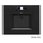 NEFF N90 Built-In Fully Automatic Coffee Machine Metallic Silver CL9TX11Y0-MS hero image