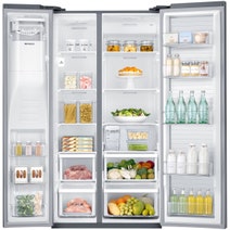 Samsung SRS635SCPLS 636L Side By Side Fridge hero image