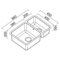 Abey LG180PK Lago 1 and 1/3 Bowl Sink Pack hero image