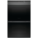 Fisher & Paykel Series 9 76cm Contemporary Pyrolytic Built-In Double Oven OB76DDPTDX2 hero image