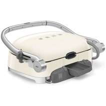Smeg 50s Style Countertop Multifunctional Grill Cream MGF01CRAU hero image