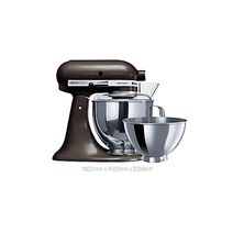 KitchenAid KSM160 Artisan Stand Mixer Truffle Brown 5KSM160PSATD - 93496 hero image