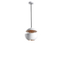 DCW Editions Here Comes The Sun 175 Pendant Light - White and Copper HCS175WHCOP image NaN