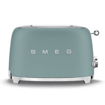Smeg Kettle and 2 Slice Toaster Breakfast Pack Emerald Green KLF03EGMAUTSF01EGMAU hero image