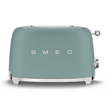 Smeg 50s Retro Style 2 Slice Toaster Emerald Green TSF01EGMAU hero image