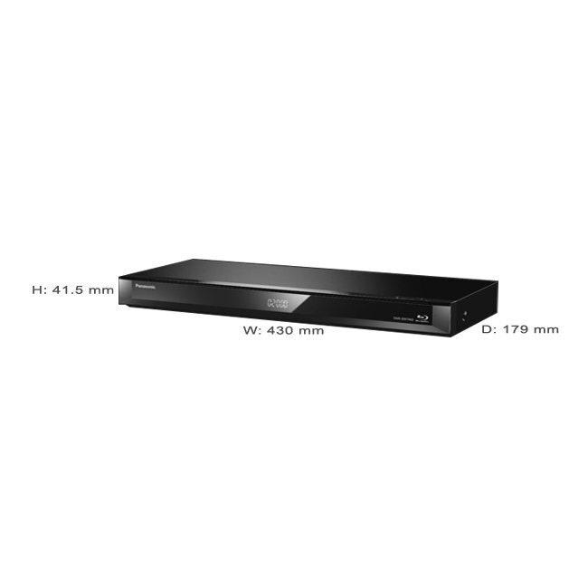 Panasonic 3D Blu-Ray Disc DVD Recorder with Twin HD Tuner DMR