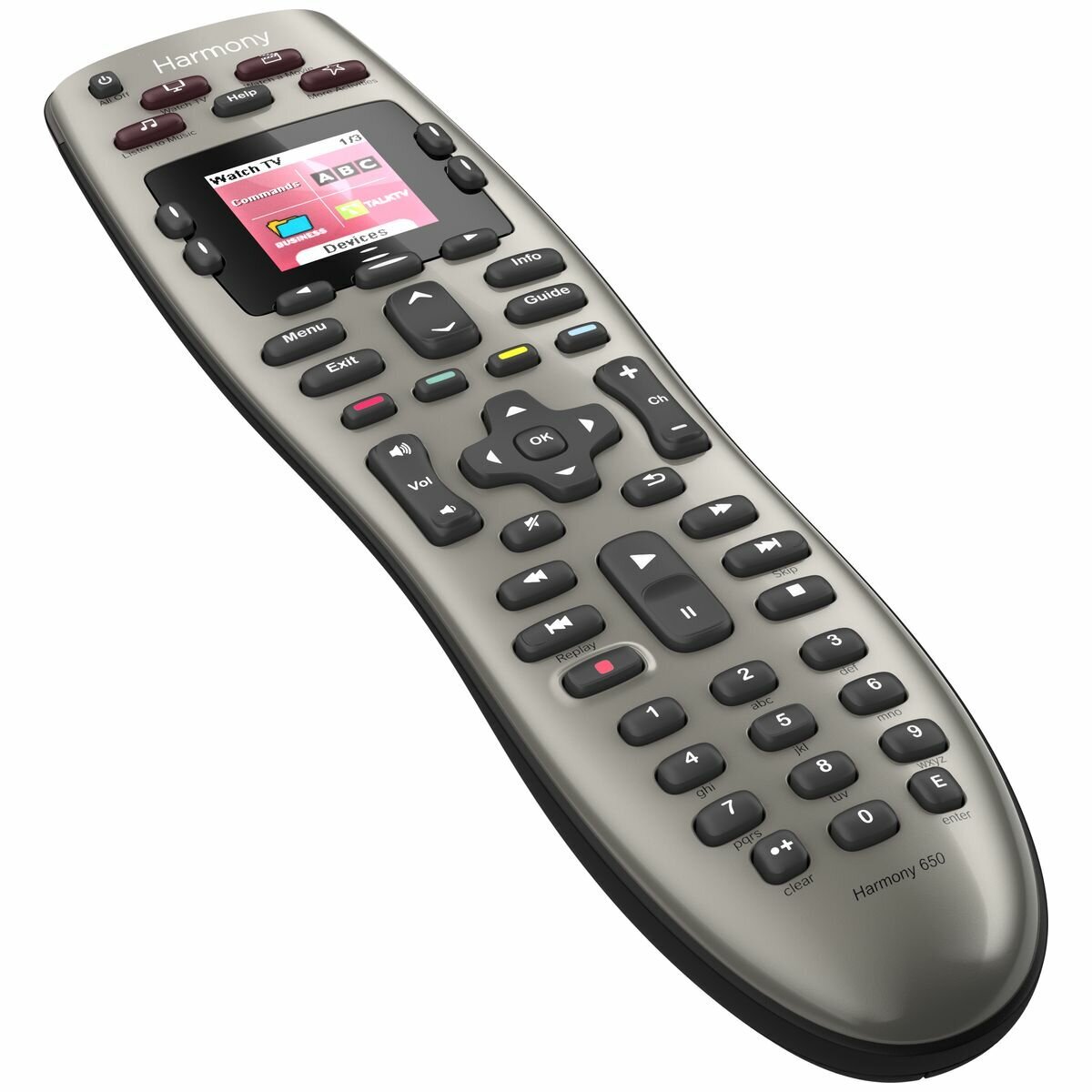 Logitech Harmony 650 Remote 915-000173 hero image