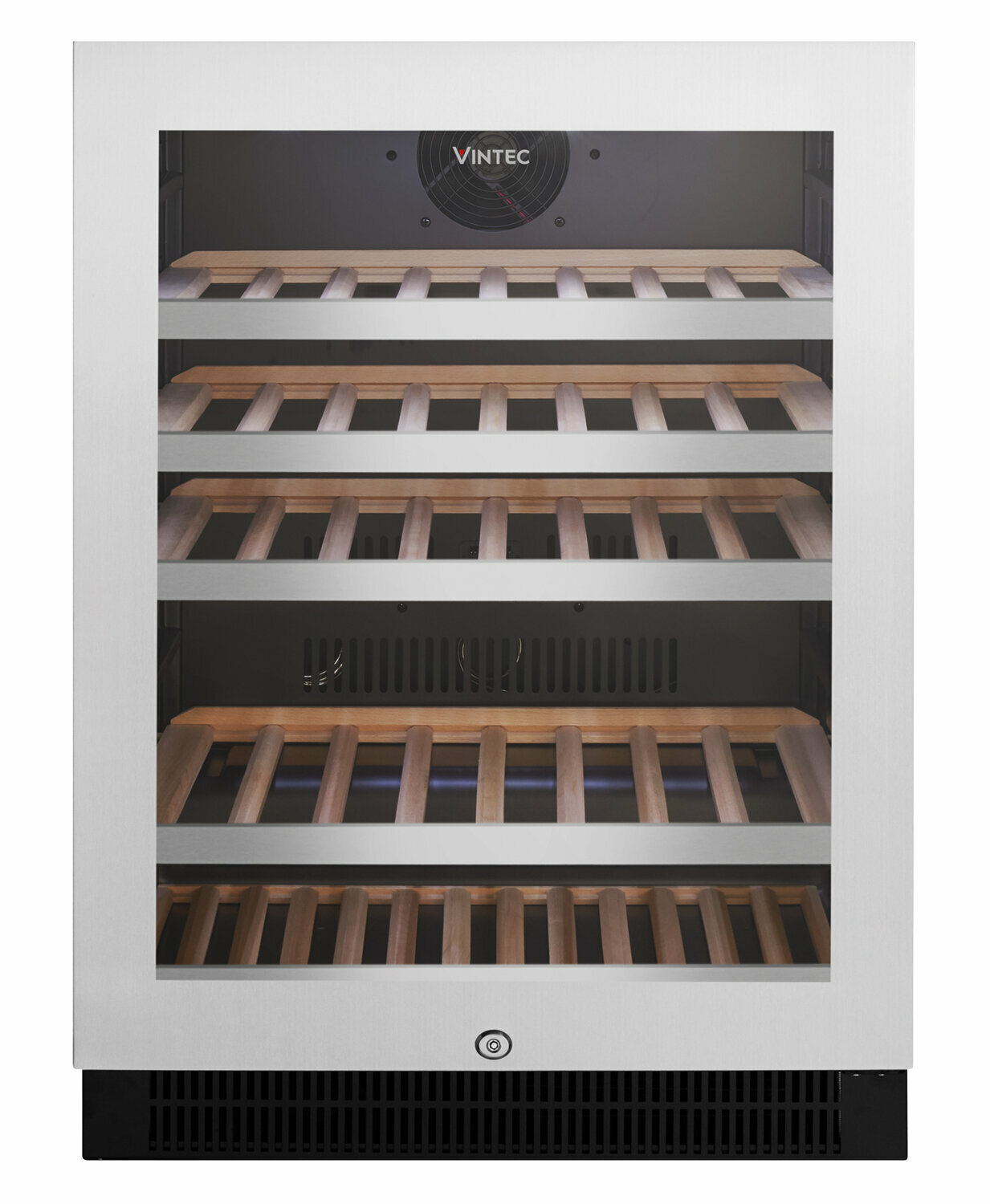 Vintec 50 Bottle Wine Storage Cabinet Stainless Steel VWS050SSB