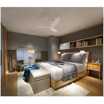 Big Ass Fans Haiku L White 52 Inch Ceiling Fan 128mm Drop Tube HAIKUL-W-52-128MM hero image