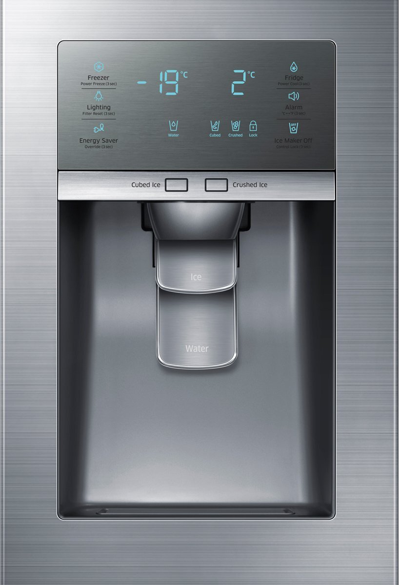 Samsung SRS636SCLS 636L Side by Side Fridge hero image