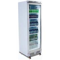 Bromic 372L LED Eco Flat Glass Door Upright Display Chiller GM0374 hero image