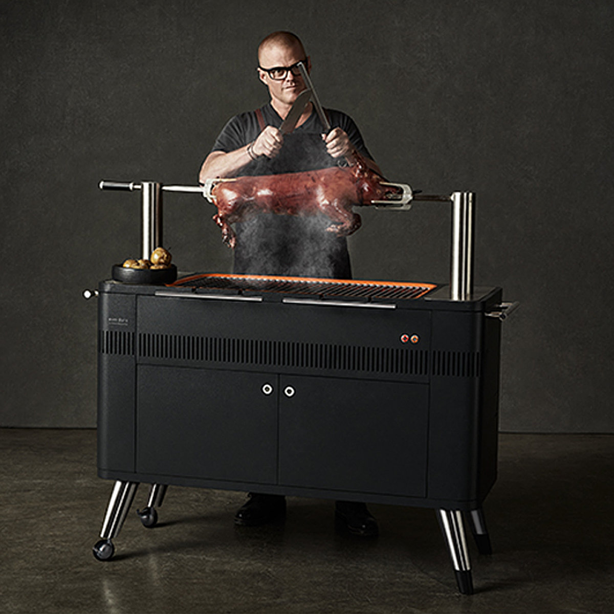 Hub Electric Ignition Charcoal BBQ HBCE2B hero image