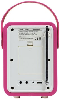 View Quest VQ-MINI-PK Retro Mini DAB+ FM Radio with Bluetooth hero image